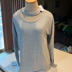 Maurice’s open neck blouse